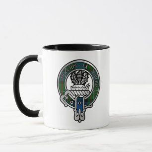 Clan Ferguson Atholl Tartan Crest Mug