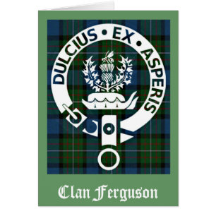 Clan Ferguson Crest Tartan