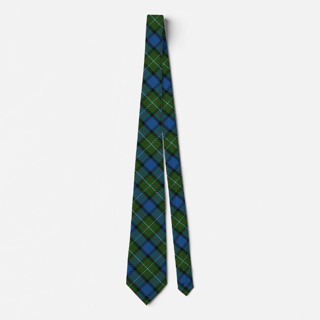 Clan Ferguson Fergusson Classic Tartan Tie (Front)