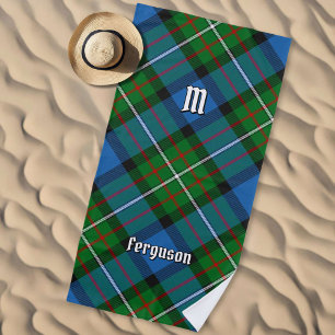 Clan Ferguson Tartan Beach Towel