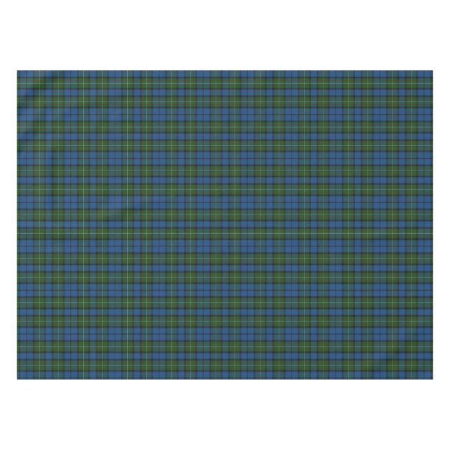 Clan Ferguson Tartan Tablecloth (Front (Horizontal))