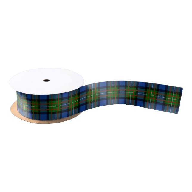 Clan Fergusson Tartan Satin Ribbon (Spool)