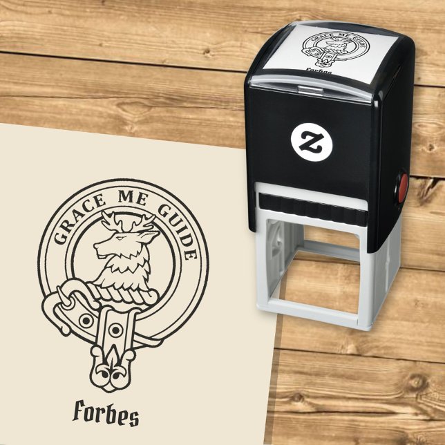 Clan Forbes Crest Self-inking Stamp (Creator Uploaded)