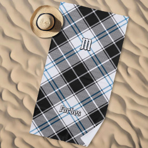 Clan Forbes Dress Tartan Beach Towel