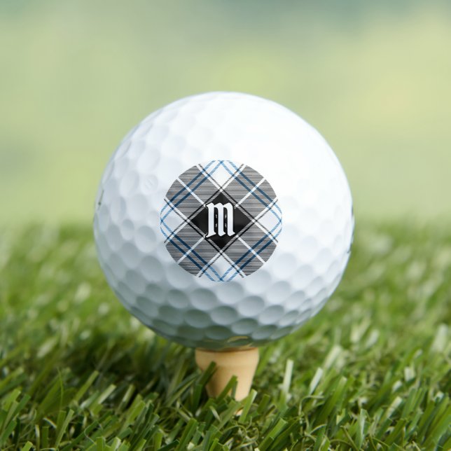 Clan Forbes Dress Tartan Golf Balls (Insitu Tee)