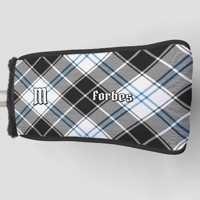 Clan Forbes Dress Tartan Golf Head Cover (Front)