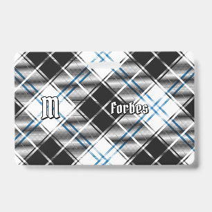 Clan Forbes Dress Tartan ID Badge