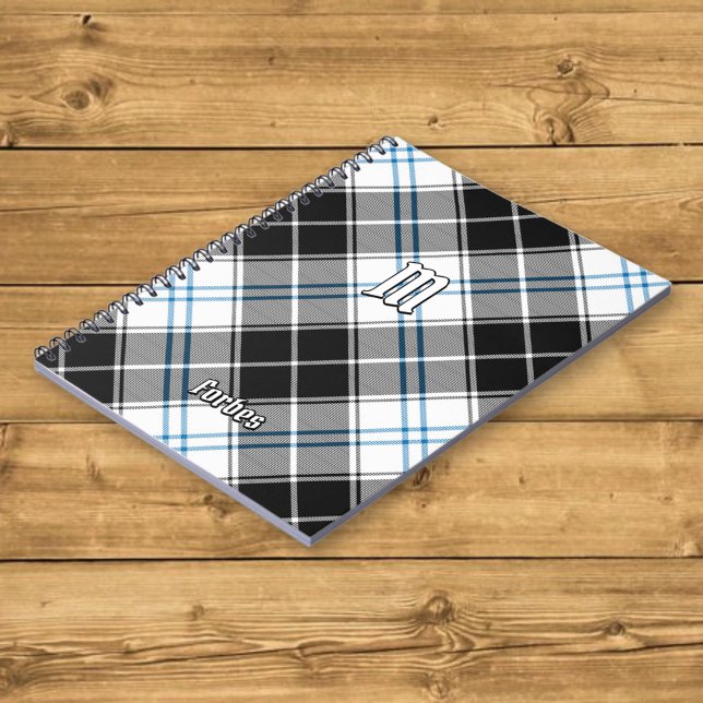 Clan Forbes Dress Tartan Notebook (Creator Uploaded)