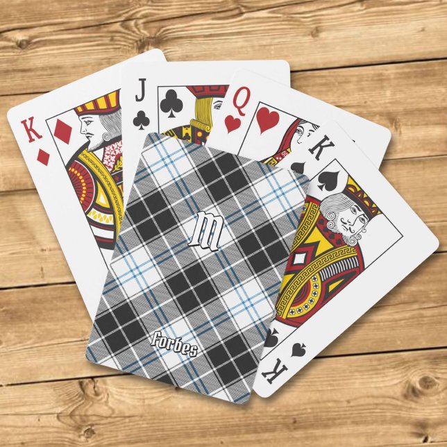 Clan Forbes Dress Tartan Playing Cards (Creator Uploaded)