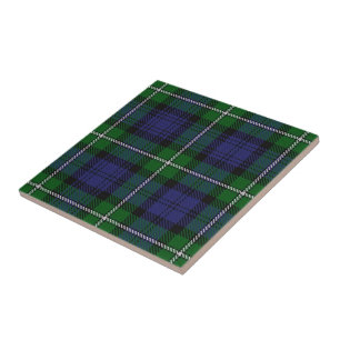 Clan Forbes Scottish Expressions Tartan Tile
