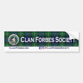 Clan Forbes Society Bumper Sticker