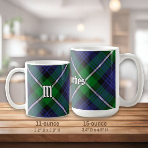 Clan Forbes Tartan Coffee Mug