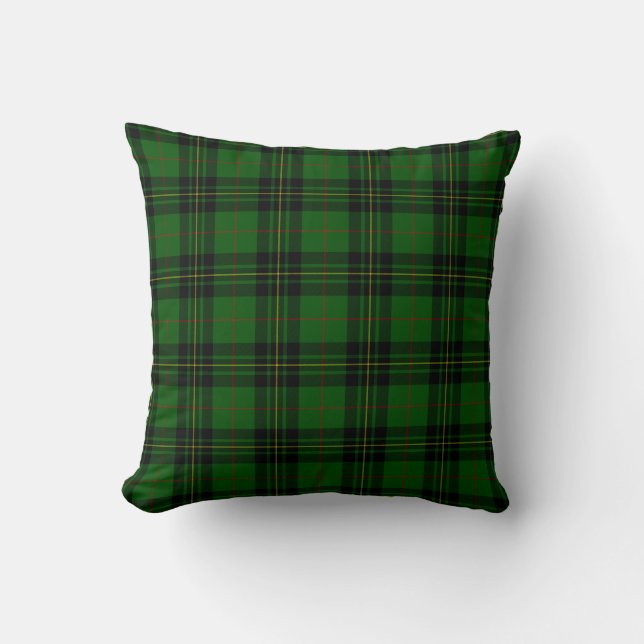 Clan Forbes Tartan Cushion (Front)