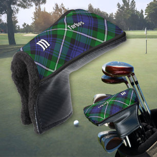 Clan Forbes Tartan Golf Head Cover