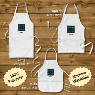 Clan Forbes Tartan Long Apron