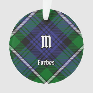 Clan Forbes Tartan Ornament