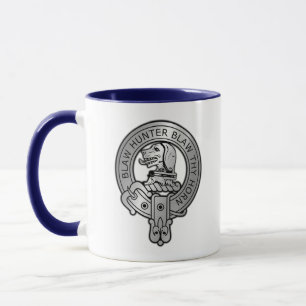 Clan Forrester / Foster Crest & Tartan Mug