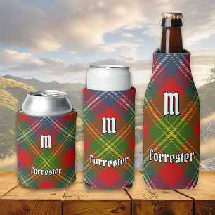 Clan Forrester Tartan Bottle Cooler