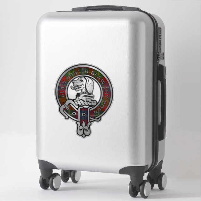 Clan Forrester Tartan Crest  (Suitcase)