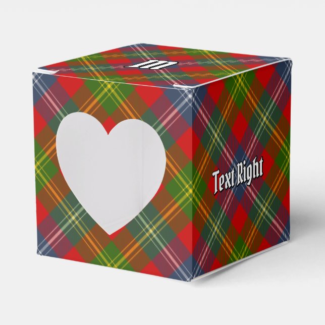 Clan Forrester Tartan Favour Box (Front Side)