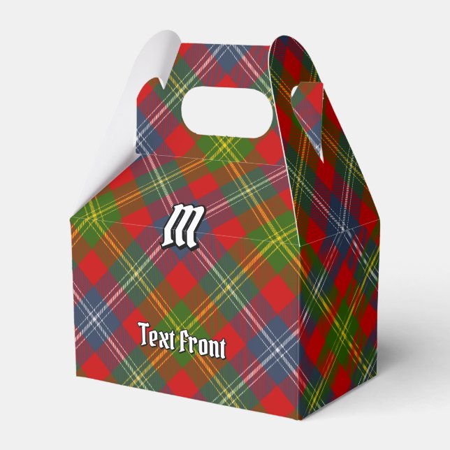 Clan Forrester Tartan Favour Box (Front Side)