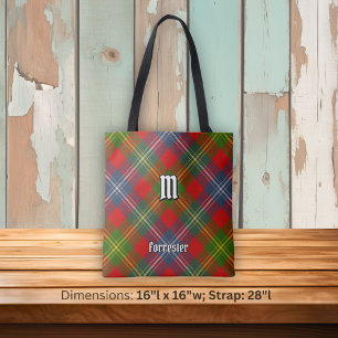 Clan Forrester Tartan Tote Bag