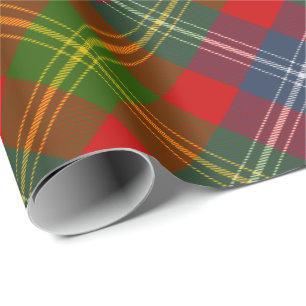 Clan Forrester Tartan Wrapping Paper