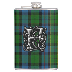 Clan Forsyth Forsythe Tartan Old Scotland Flask