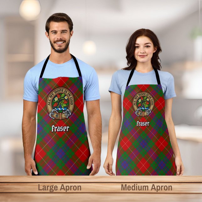 Clan Fraser Crest Apron (Creator Uploaded)