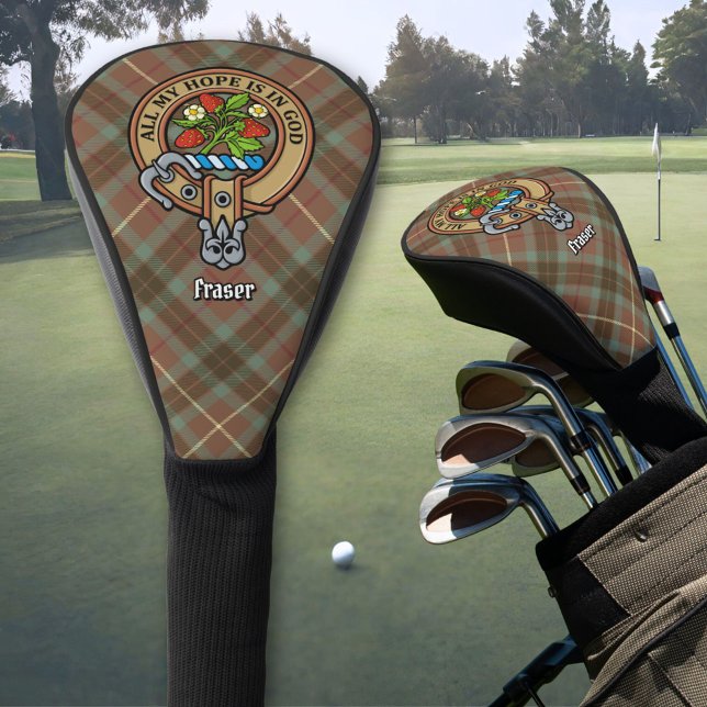 Clan Fraser Crest Golf Head Cover (Creator Uploaded)