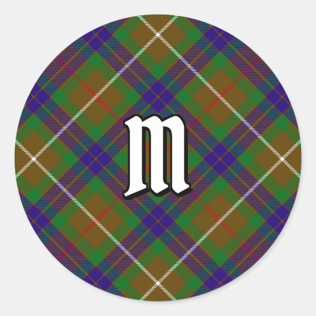 Clan Fraser Hunting Classic Round Sticker (Front)