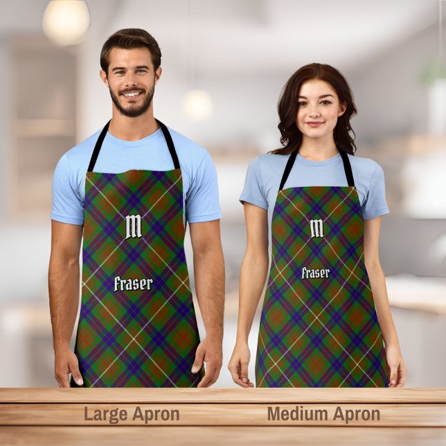 Clan Fraser Hunting Tartan Apron (Creator Uploaded)