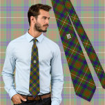 Clan Fraser Hunting Tartan Neck Tie<br><div class="desc">Clan Fraser hunting tartan with modern colors. Custom monogram.</div>