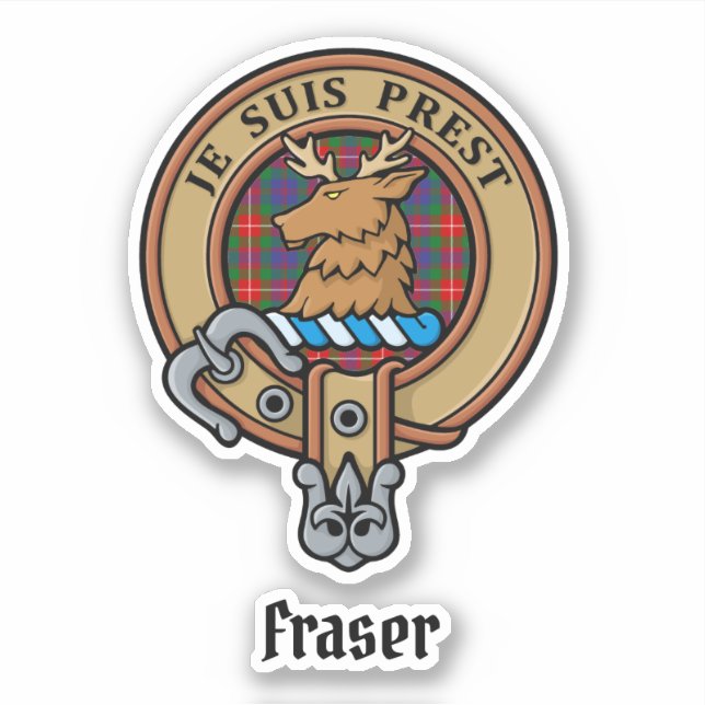 Clan Fraser of Lovat Crest (Front)