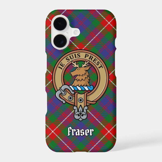 Clan Fraser of Lovat Crest iPhone Case (Back)