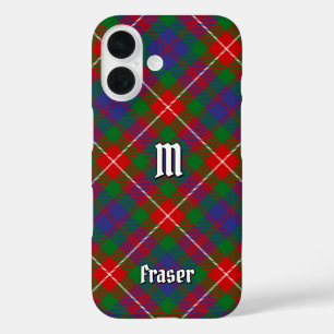 Clan Fraser of Lovat Tartan iPhone 16 Case