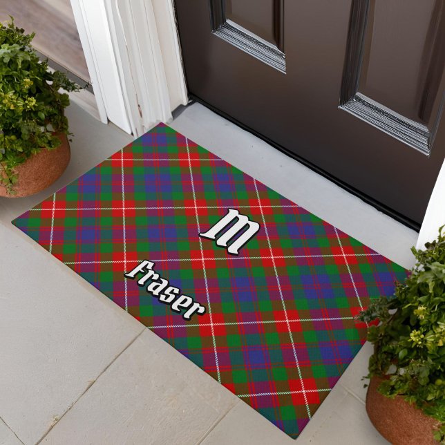 Clan Fraser of Lovat Tartan Doormat (Creator Uploaded)