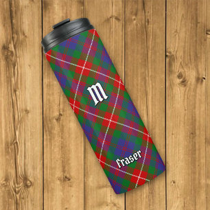 Clan Fraser of Lovat Tartan Thermal Tumbler