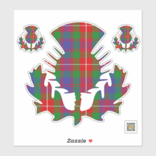 Clan Fraser of Lovat Tartan Thistle
