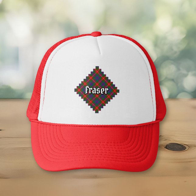 Clan Fraser of Lovat Tartan Trucker Hat (Creator Uploaded)