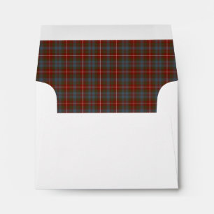 Clan Fraser of Lovat Weathered Tartan Envelope