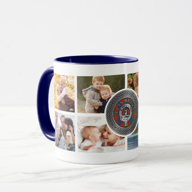 Clan Fraser Personalised Family Mug (Front Left)