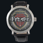 Clan Fraser Scotland Celebration Watch<br><div class="desc">Celebrate the great Scottish Clan Fraser with this handsome watch design.</div>