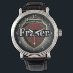 Clan Fraser Scotland Celebration Watch<br><div class="desc">Celebrate the great Scottish Clan Fraser with this handsome watch design.</div>