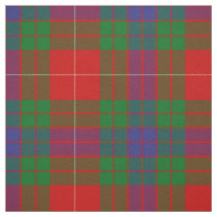 Clan Fraser Tartan Fabric