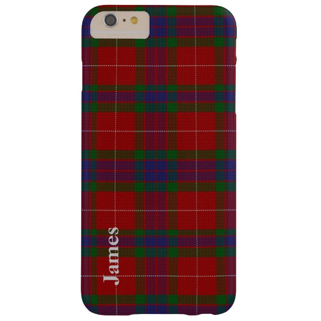 Clan Fraser Tartan Plaid iPhone 6 Plus case (Back)