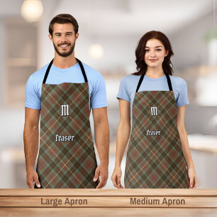 Clan Fraser Weathered Hunting Tartan Apron