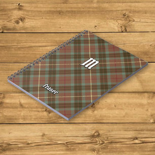 Clan Fraser Weathered Hunting Tartan Notebook
