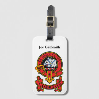 Clan Galbraith Luggage Tag