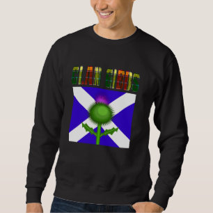 Clan Gibbs Tartan Scottish Family Name Scotland Pr Sweatshirt